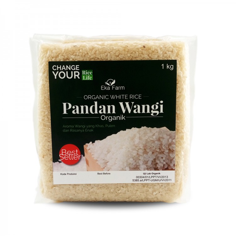 Beras Pandan Wangi Organik 5 Kg